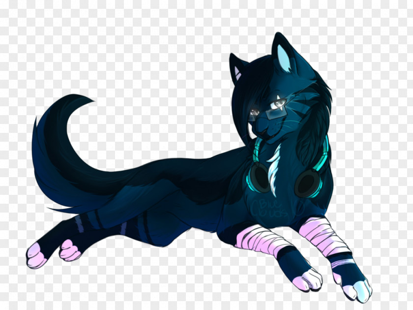Cat Whiskers Horse Character PNG