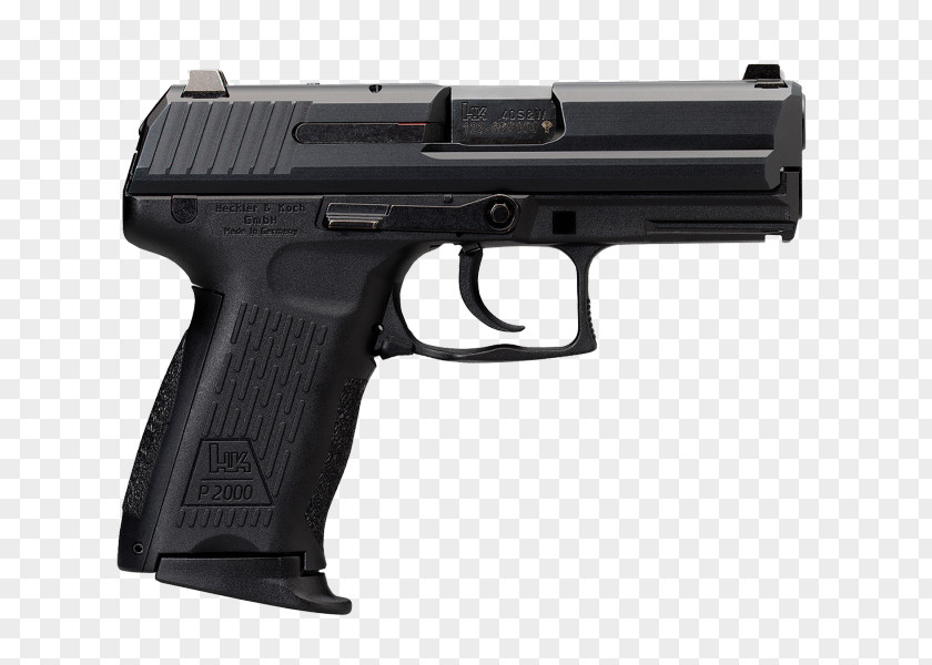 Handgun Heckler & Koch P2000 USP .357 SIG 9×19mm Parabellum PNG