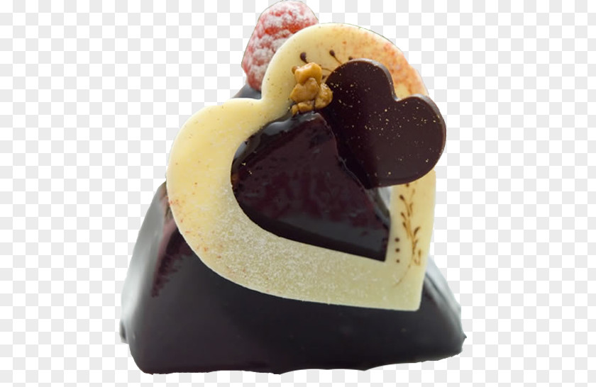 Heart-shaped Chocolate Cake Food B Vitamins Rice Wallpaper PNG