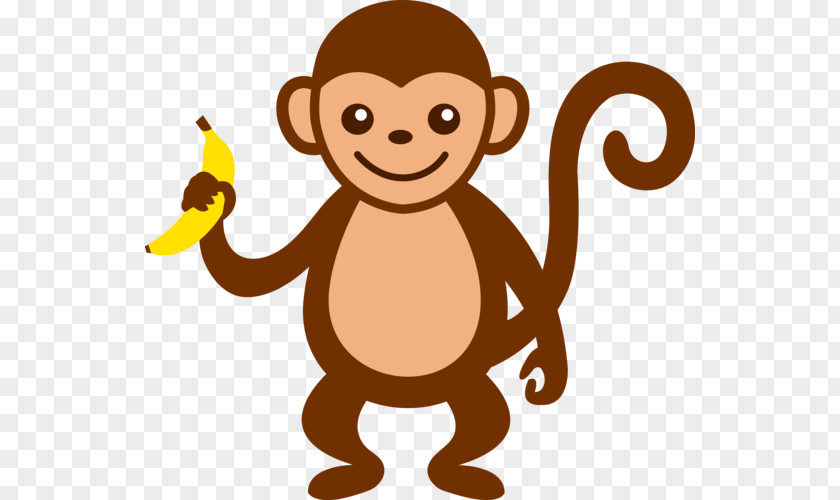 Monkey Cartoon Baby Monkeys Barrel Of Clip Art PNG