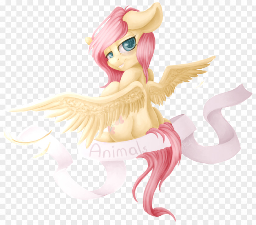 Painted Animals Fluttershy Fan Club PNG
