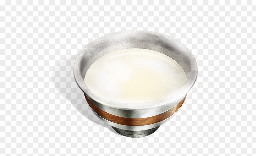 Silver Cup Tableware Material PNG