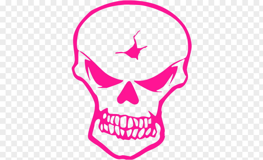 Skull Decal PNG
