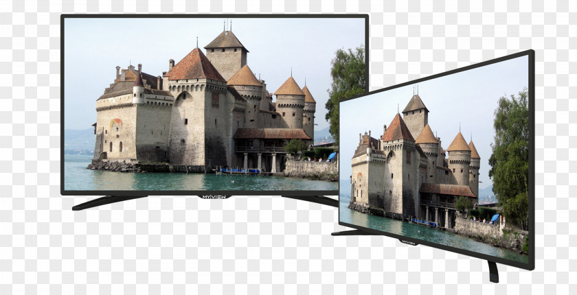 Stadium Audience Chillon Castle Television Smart TV Product Inch PNG