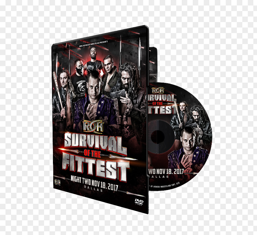 Esfinge ROH World Tag Team Championship Ring Of Honor Survival The Fittest (2017) Professional Wrestling PNG