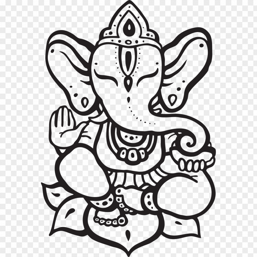 Ganesha Vector Graphics Illustration Clip Art Image PNG