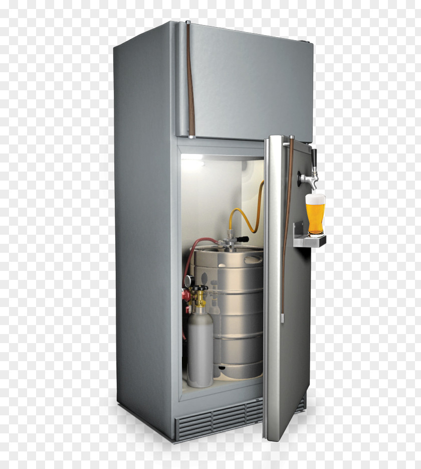 Own Oneself Beer Kegerator Refrigerator Man Cave PNG
