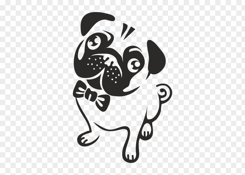 Puppy Pug T-shirt Bulldog Decal PNG