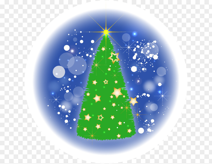 Christmas Tree With Star. PNG