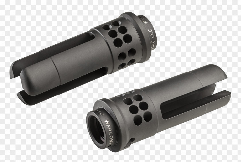 Flash Suppressor Firearm Silencer 5.56×45mm NATO Guns & Ammo PNG