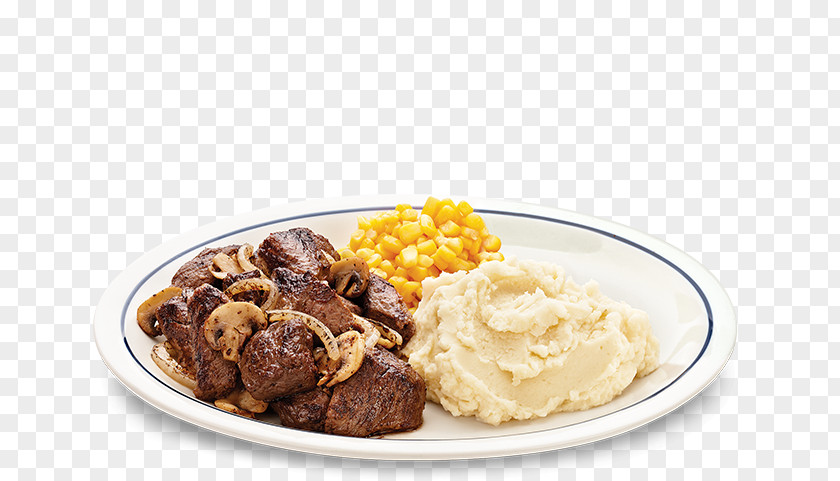 Sirloin Steak Full Breakfast Vegetarian Cuisine Beefsteak Cheesesteak Meat PNG