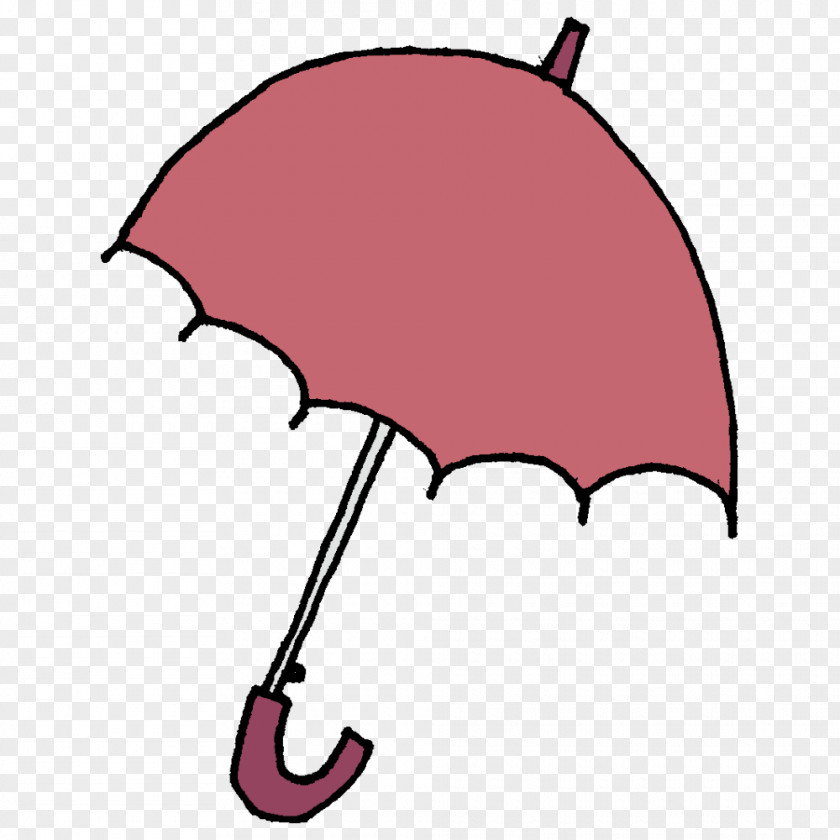 Umbrella Pink M Line Area Meter PNG