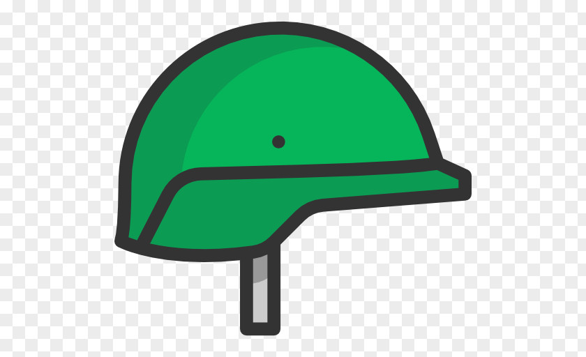 Green Helmet Bicycle Icon PNG