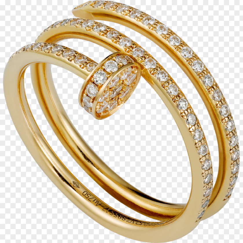 Ring Cartier Diamond Jewellery Gold PNG