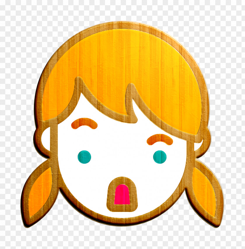 Shock Icon People Linear Color Emoticons PNG