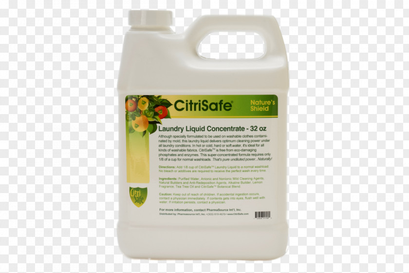 Washing Liquid Concentrate Solution Laundry Citrisafe PNG