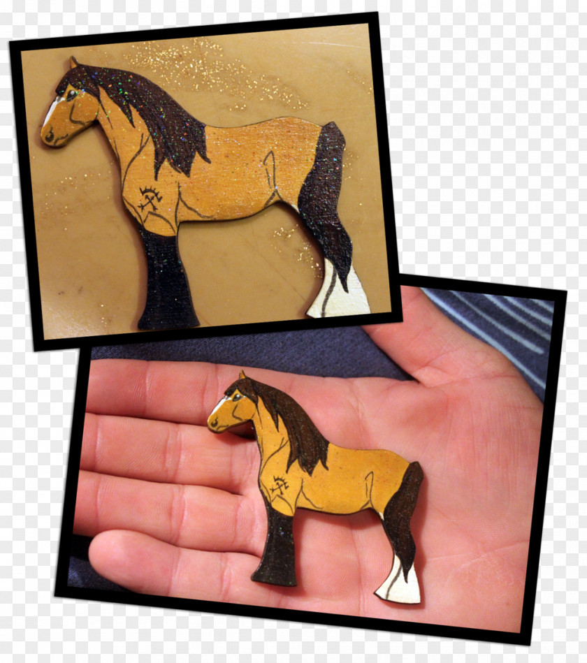 Hand Painted Mustang Fauna Animated Cartoon Freikörperkultur PNG