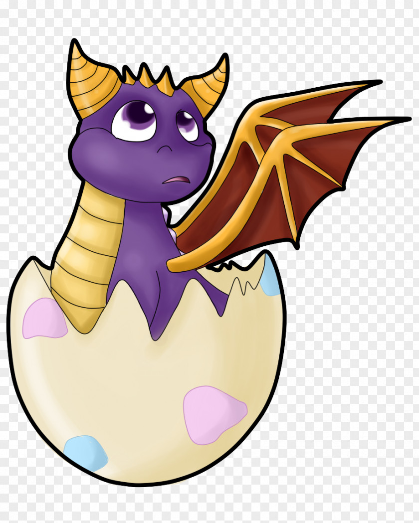The Legend Of Spyro Clip Art Purple PNG