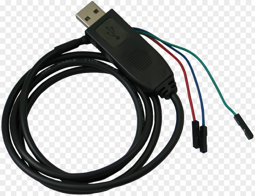 USB Serial Cable Port Electrical Wires & Pinout PNG