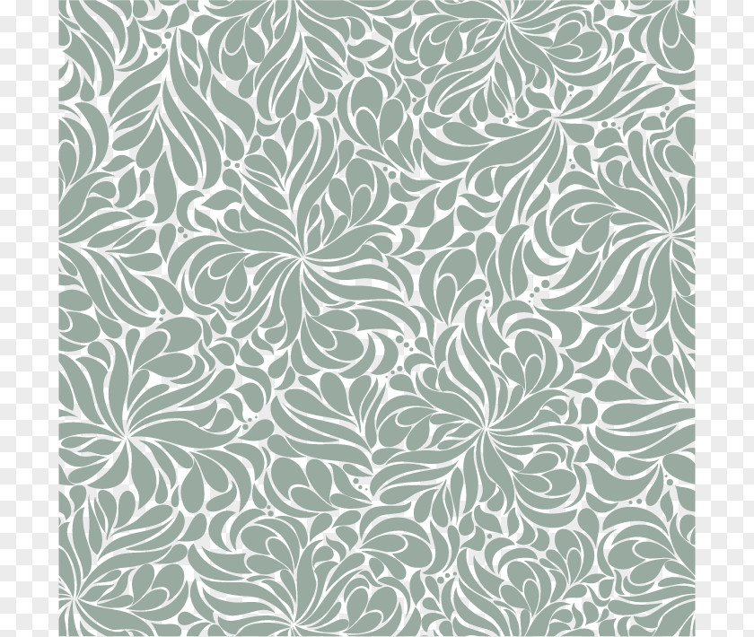 Blue Daisy Petal Pattern Background Material Textile Floral Design PNG
