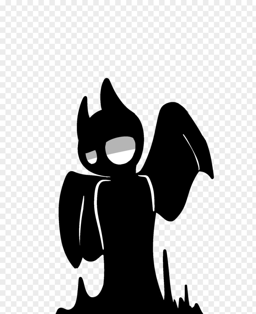 Cat Clip Art Black Character Silhouette PNG