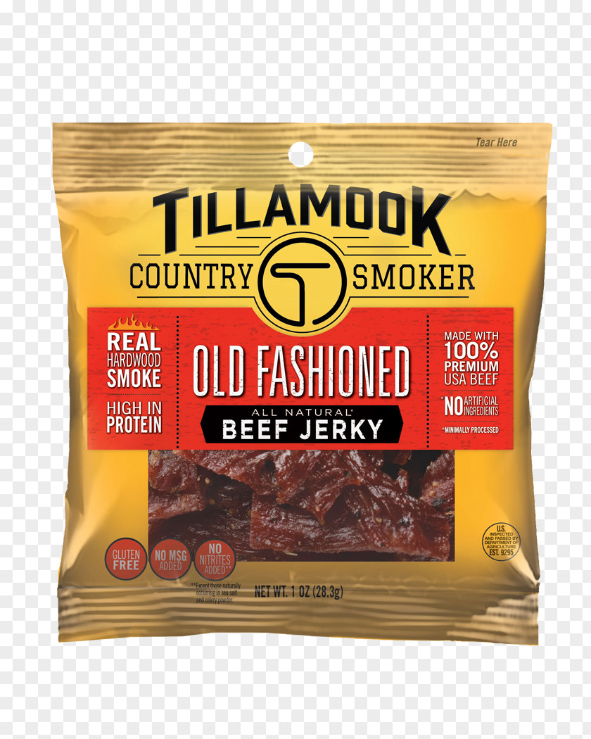 Jerky Tillamook Beef Meat Smoking PNG