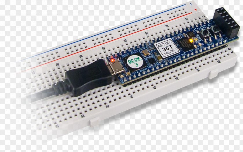 Microcontroller Breadboard Field-programmable Gate Array Hardware Programmer Xilinx PNG