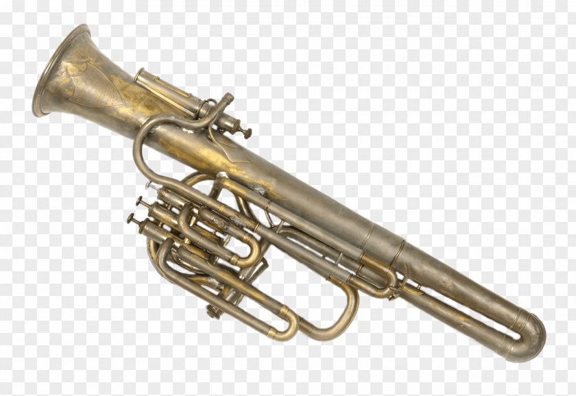 Natural Trumpet Brass Instruments Cornet French Horns Sousaphone PNG