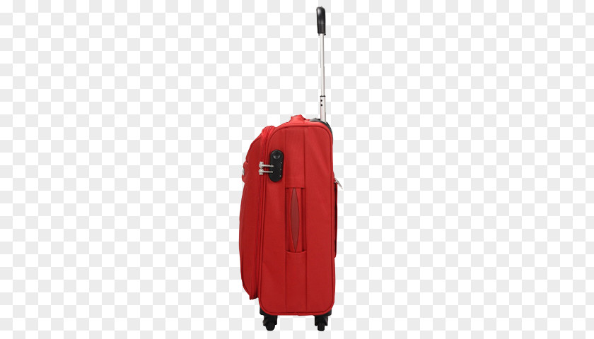 The Side Of American Tourister Luggage Brands Hand Bag Red PNG