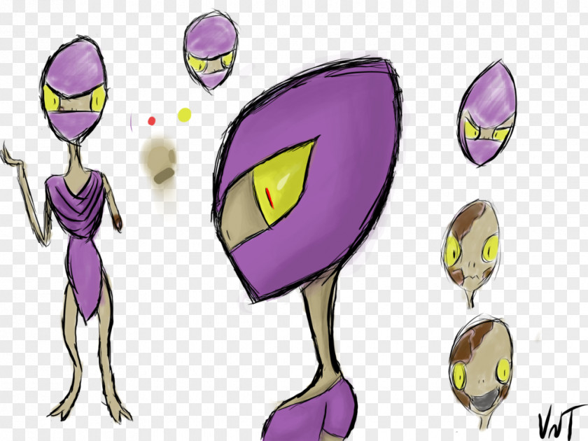 Alien Female Vertebrate Character Clip Art PNG