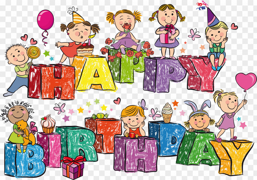 Birthday Children's Day Drawing PNG