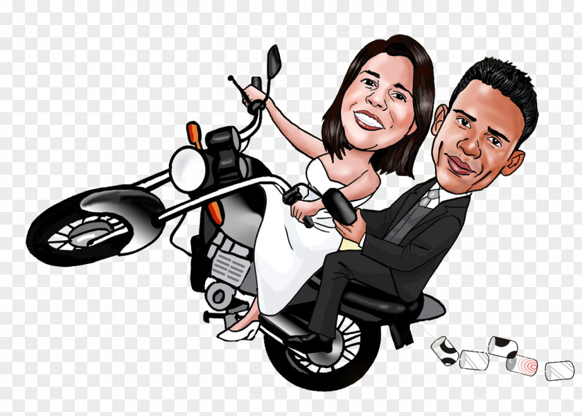 Casamento Motorcycle Accessories Engagement Caricature Marriage PNG