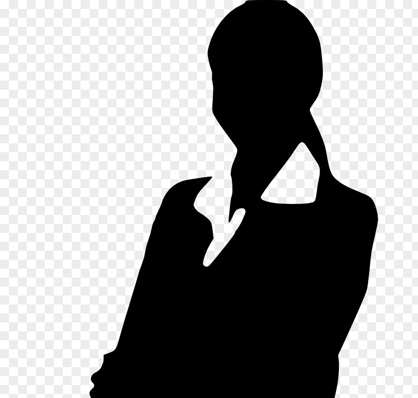 Cliparts Business Professional Silhouette Woman Clip Art PNG