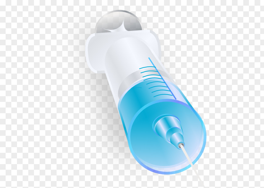 Hyaluronic Acid Clip Art Syringe Hypodermic Needle Openclipart Vector Graphics PNG