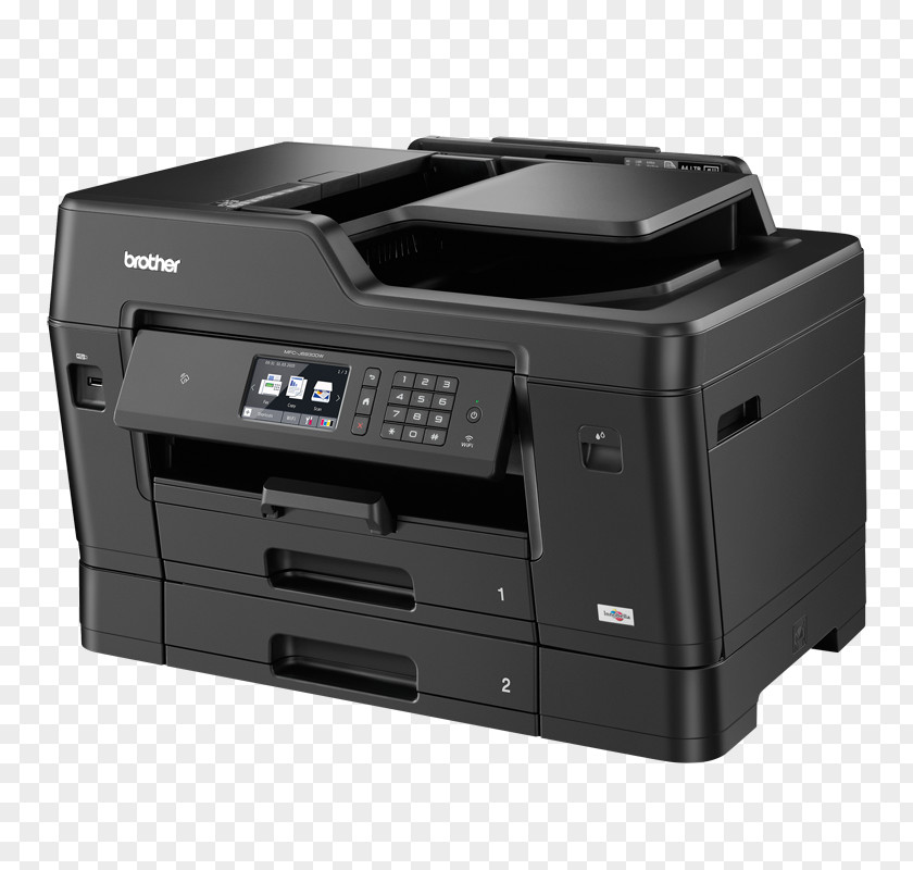 Laser Multi-function Printer Inkjet Printing Brother Industries PNG