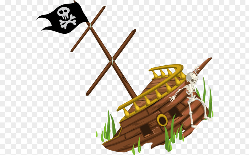 Pirate Ship Cartoon Vector Graphics Shipwreck Clip Art Royalty-free Illustration PNG