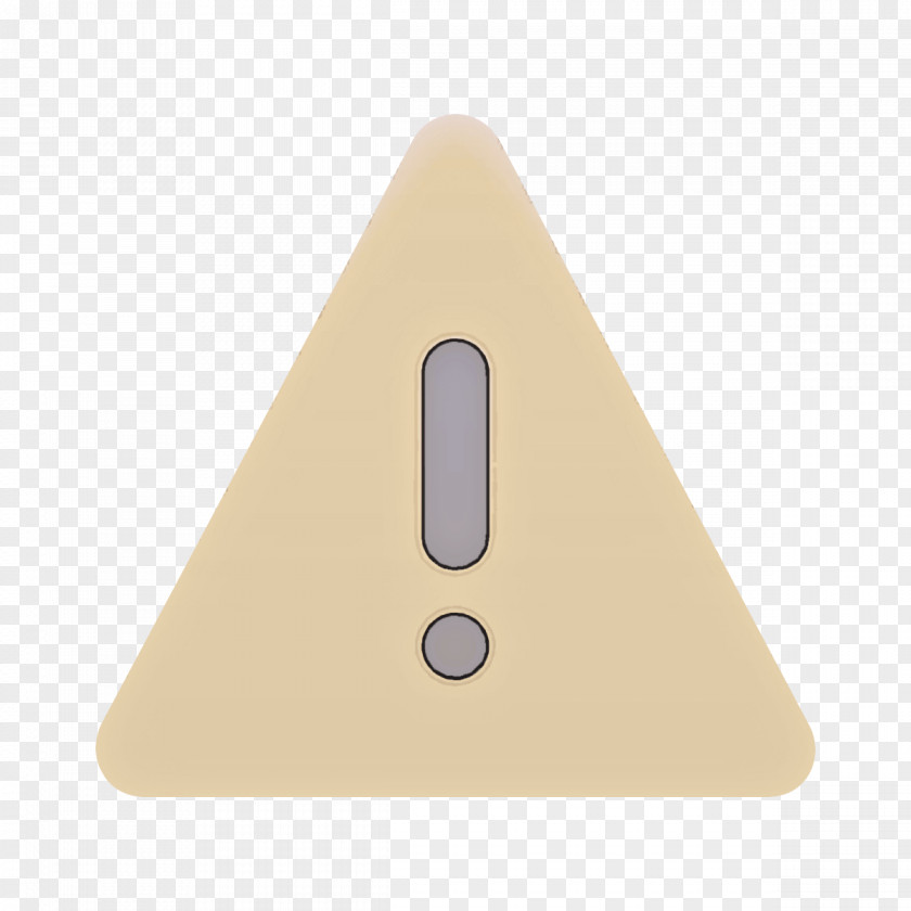 Triangle Wood Beige PNG