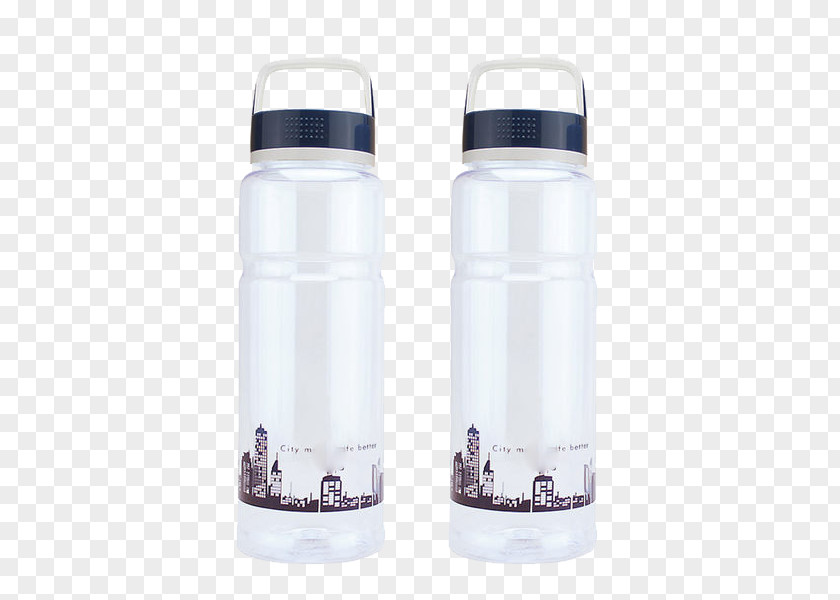 White Handle Plastic Kettle Tea Water Bottle Lid PNG