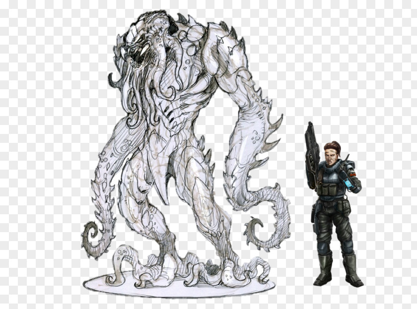 Deadzone Mantic Games Podcast Figurine PNG