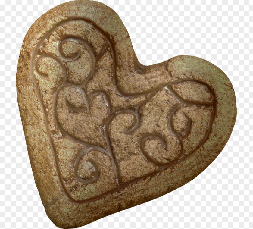 Gingerbread Cookie Stone Carving Photography Scrapbooking PNG