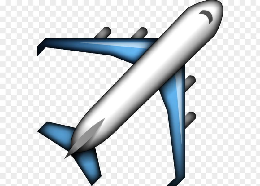 AIRPLANE Airplane Emoji Sticker SMS PNG