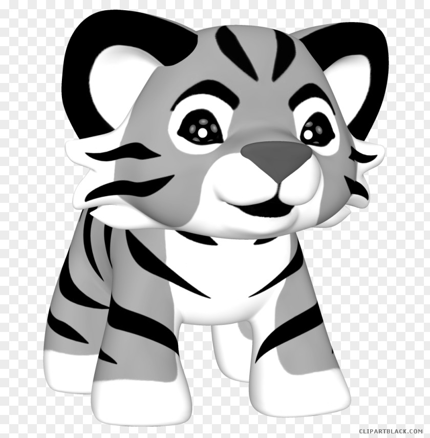 Black And White Tiger Cub Scout Webelos Clip Art Transparency Vector Graphics Image PNG