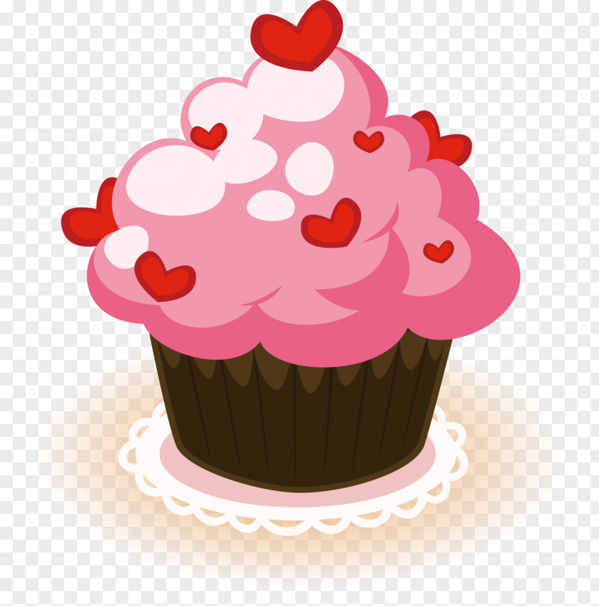 Lovely Cake Cupcake Birthday Muffin Bakery PNG