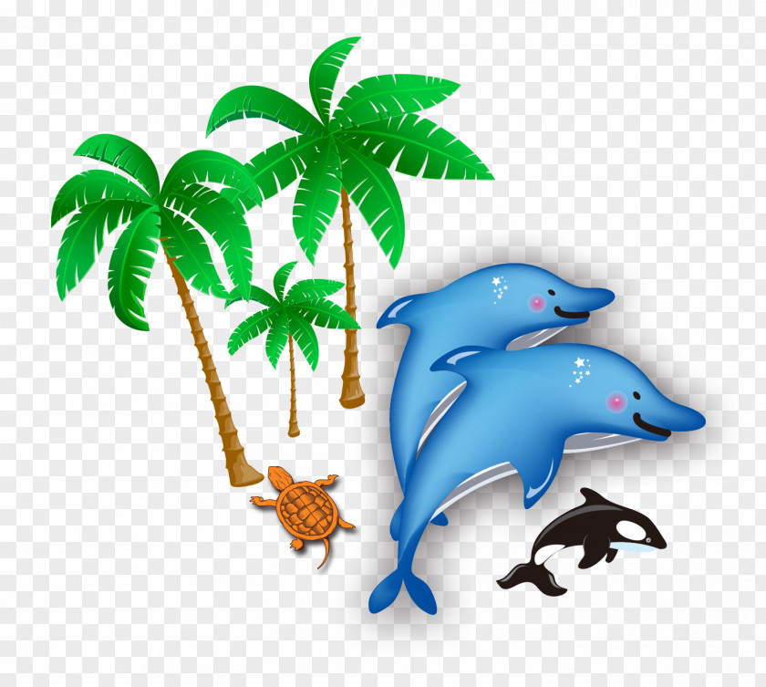 Marine Dolphins Dolphin Beach Sea Clip Art PNG