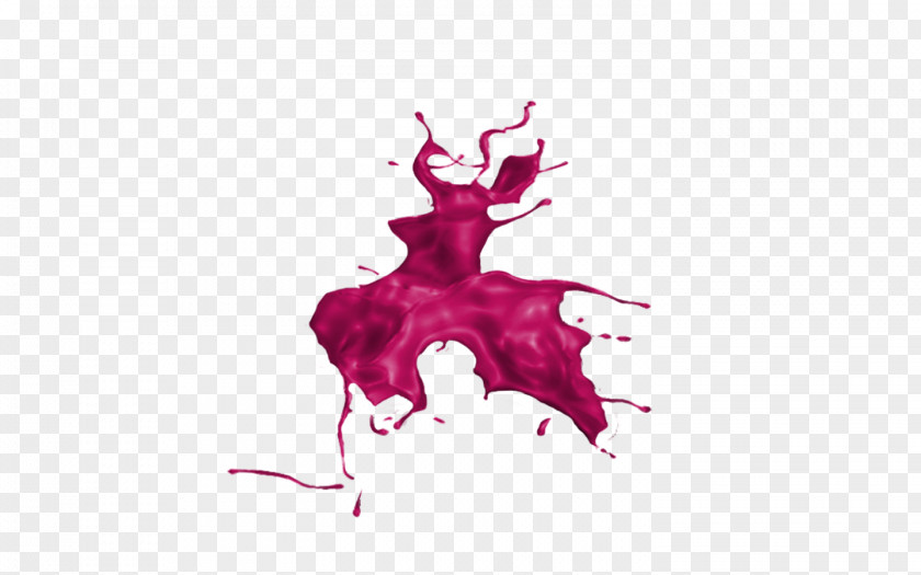 Pink Painting Red Desktop Wallpaper M Computer Font PNG