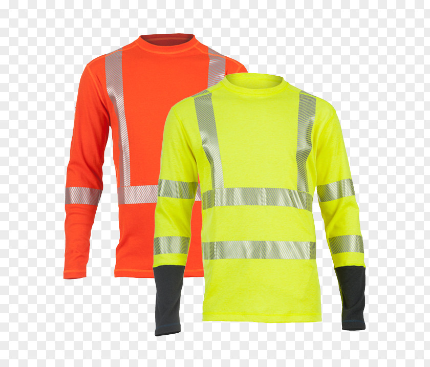 T-shirt High-visibility Clothing Sleeve PNG