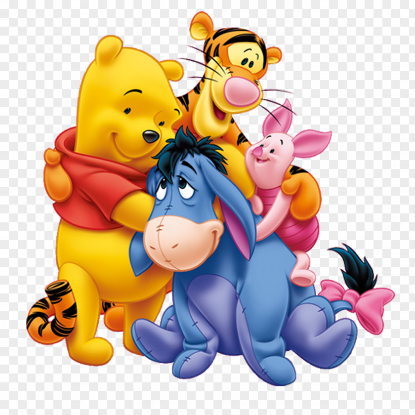 Winnie Pooh The Piglet Eeyore Tigger Roo PNG