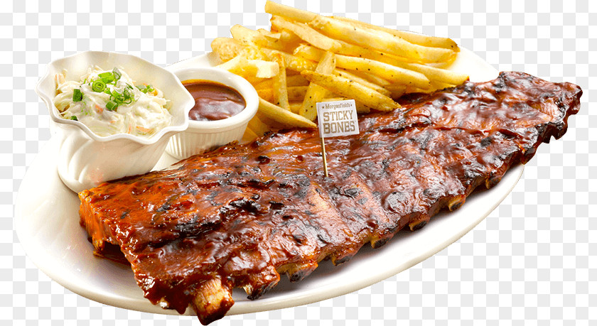 Barbecue Spare Ribs Cuisine Of The United States Morganfield's PNG