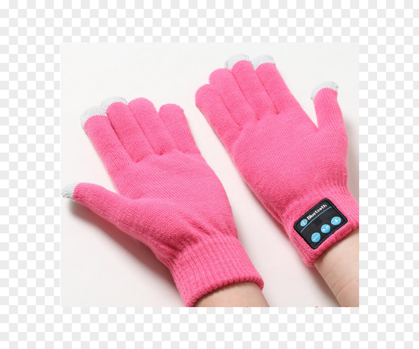 Microphone Glove Headset Mobile Phones Touchscreen PNG