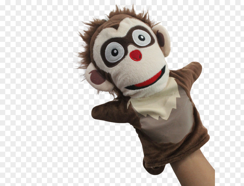 Monkey Stuffed Animals & Cuddly Toys Hand Puppet PNG